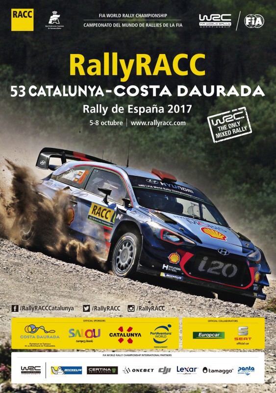 Cartel oficial RallyRACC 2017